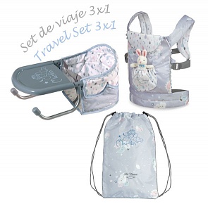 Стульчик для кормления куклы переносной в наборе с аксессуарами серии Мартин (DeCuevas, 60029)